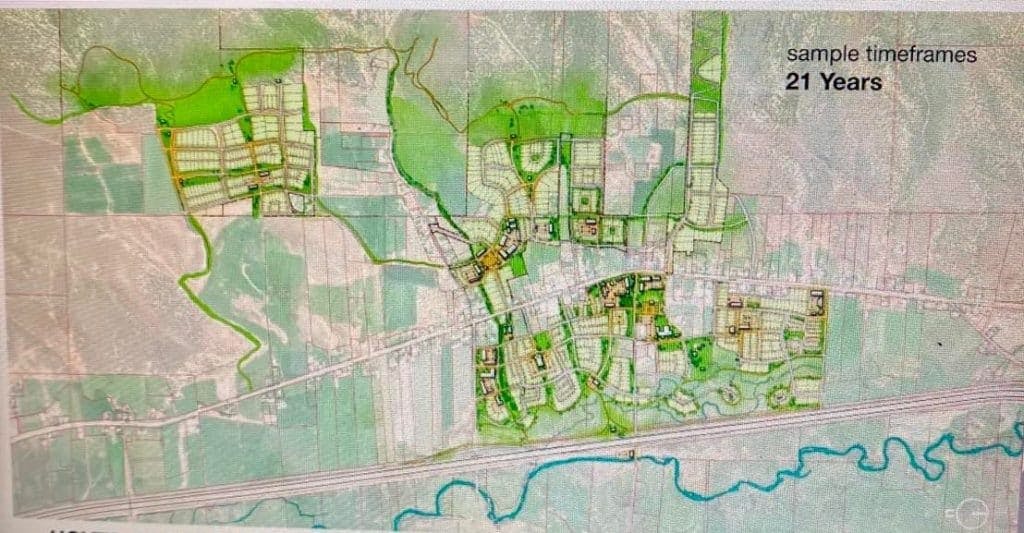 Cedar Crest Village map